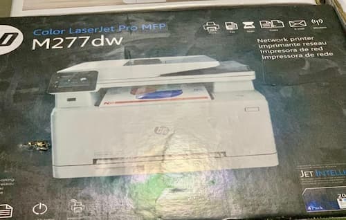 HP COLOUR LASERJET PRO MFP multifunction M277dw — Inkjet Printers at DE-BEST OKIBE, Alaba International Market Lagos Nigeria